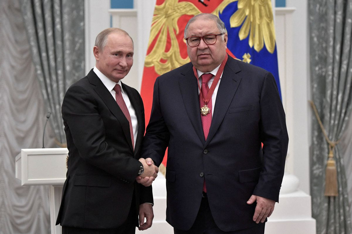 UK sanctions Russians Usmanov and Shuvalov, ponders law change