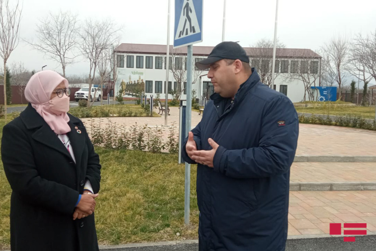 UN‐Habitat Executive Director visits Aghdam Alley of Martyrs-PHOTO 