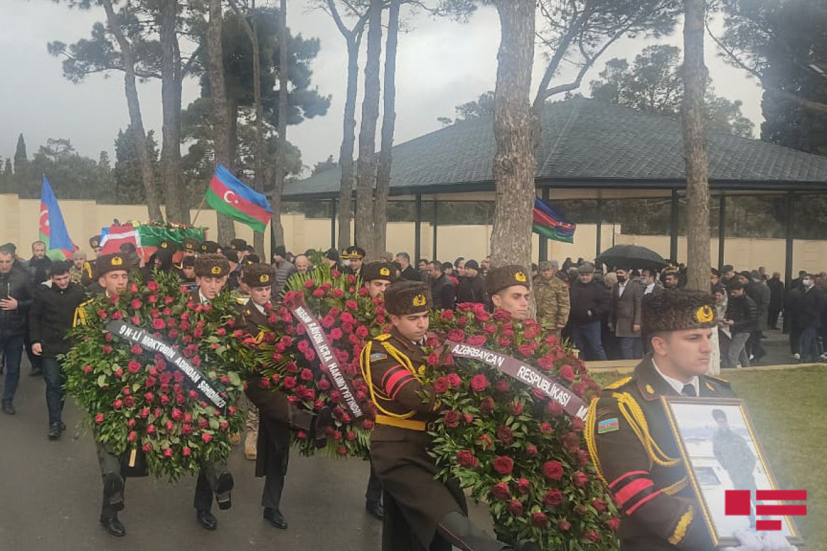 Azerbaijani serviceman, died in traffic accident in Shusha
