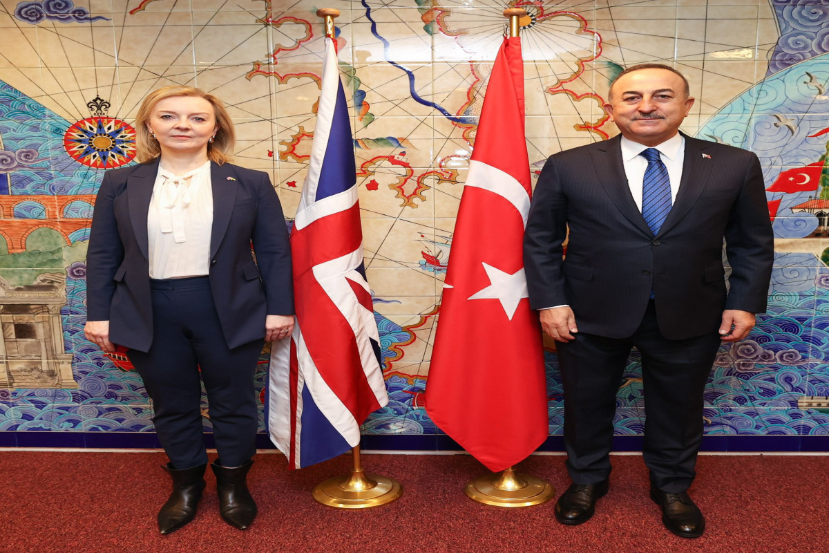 Turkish and British FMs mull situation in Ukraine