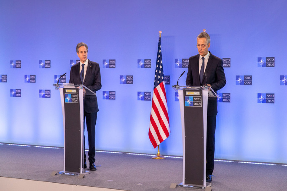 Antony Blinken, Jens Stoltenberg,