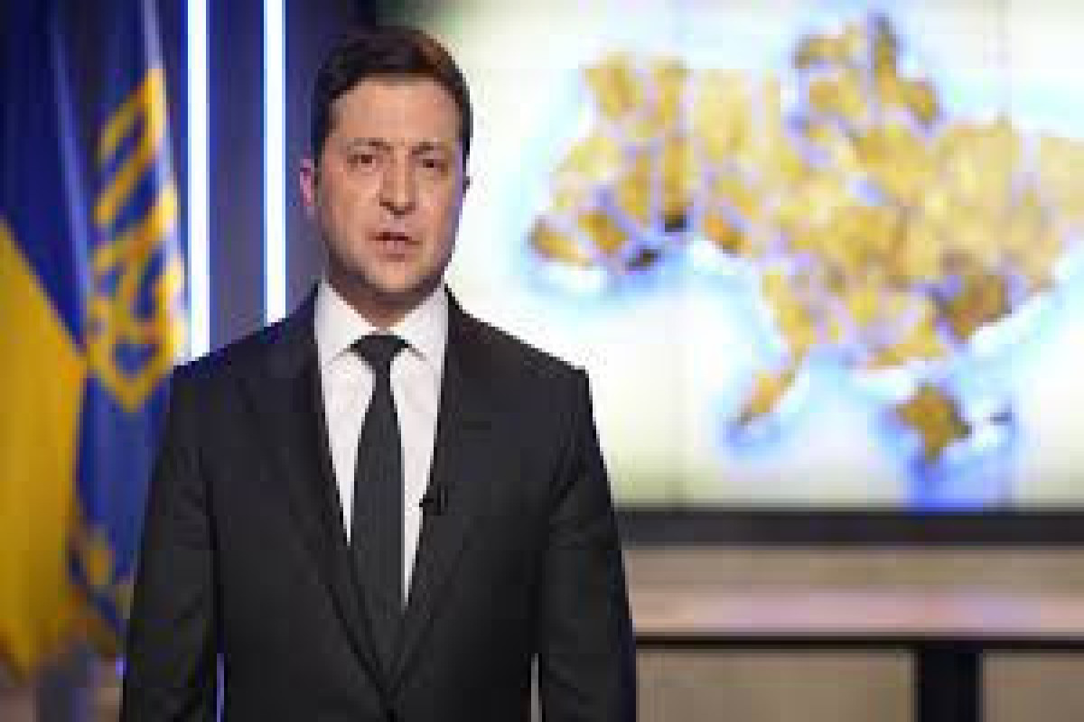 Ukraine President Volodymyr Zelensky
