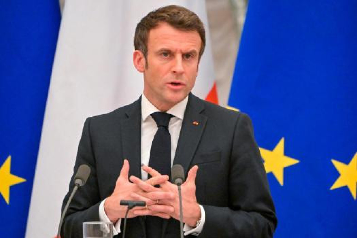 French President Emmanuel Macron