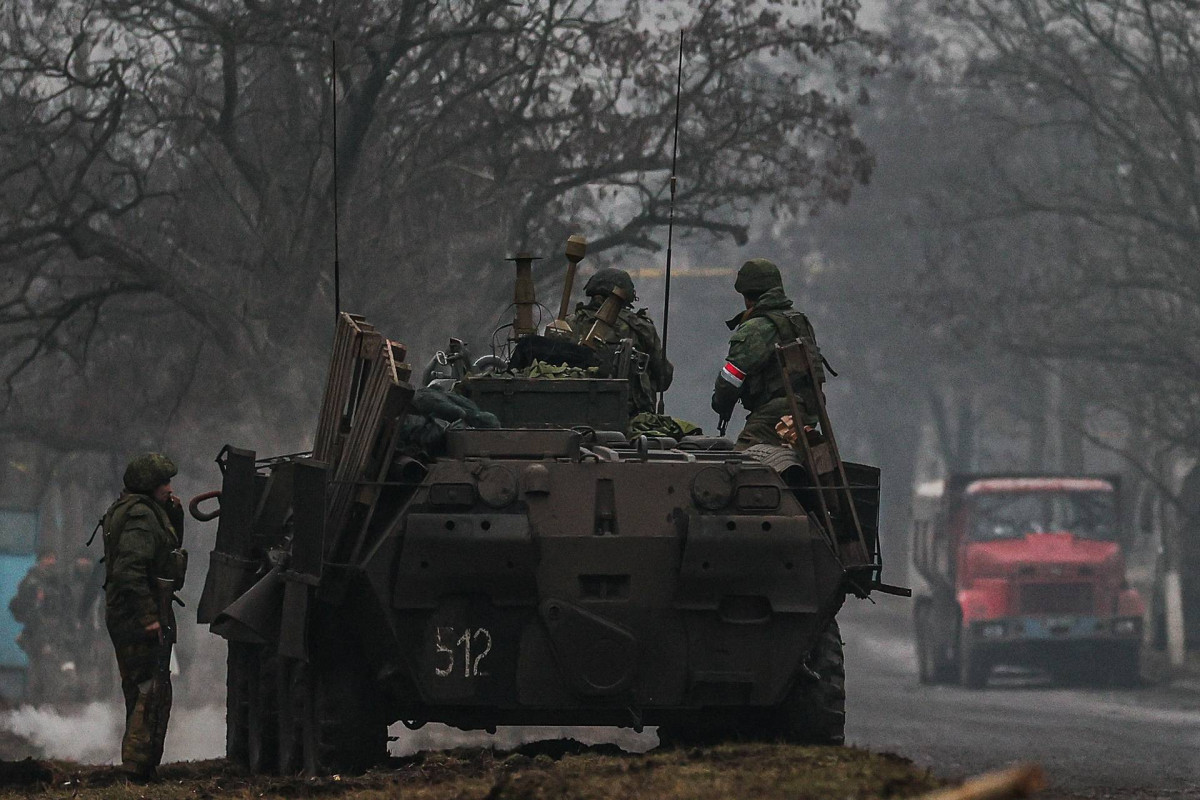 Russian army takes control over the Ukrainian city of Trostianets