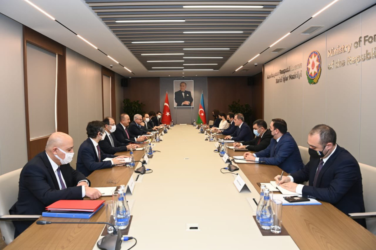Expanded meeting of Azerbaijani and Turkish FMs begin in Baku-VIDEO -UPDATED 