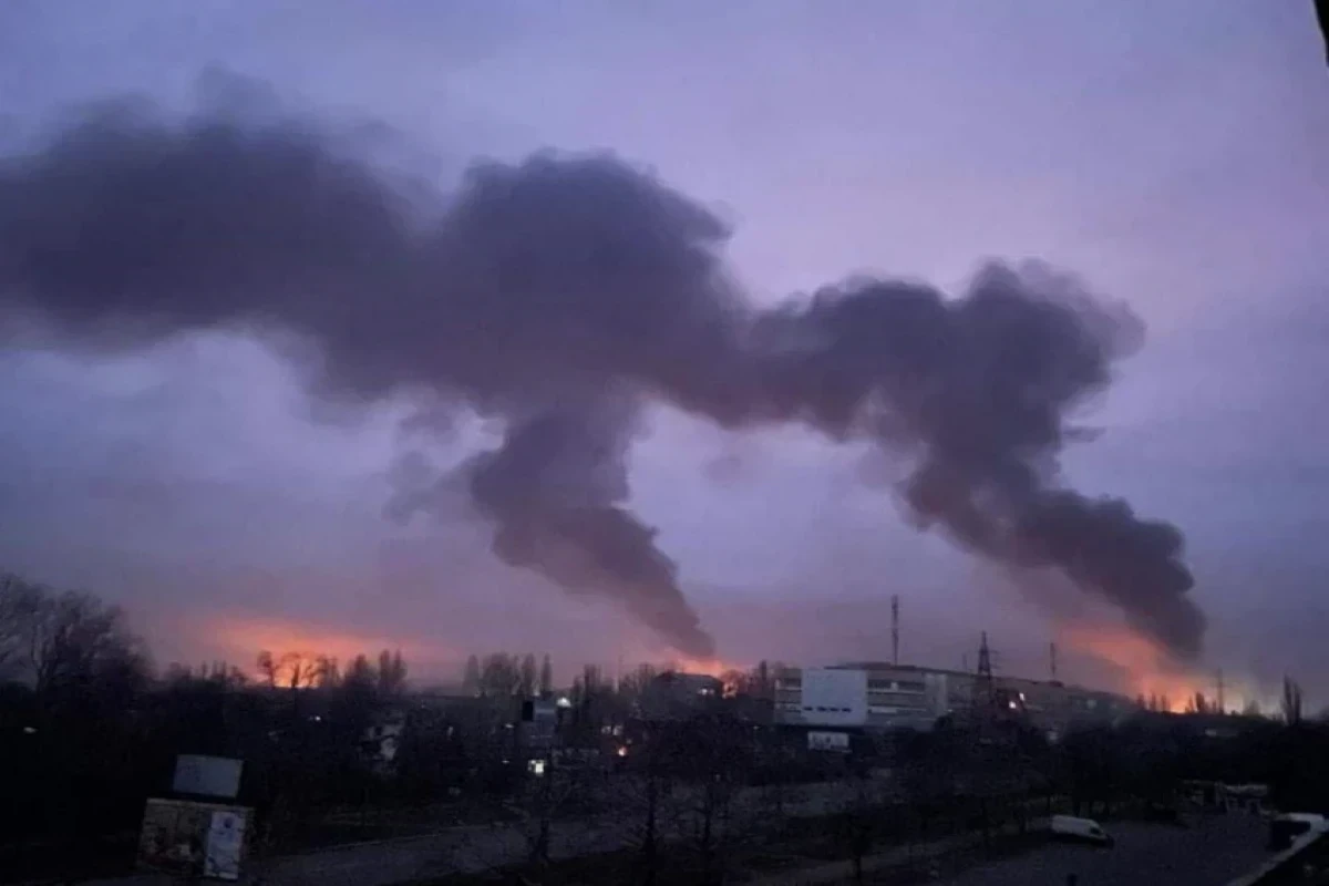 Russia launches multiple rocket strikes on Ukrainian city of Mykolayiv -VIDEO 