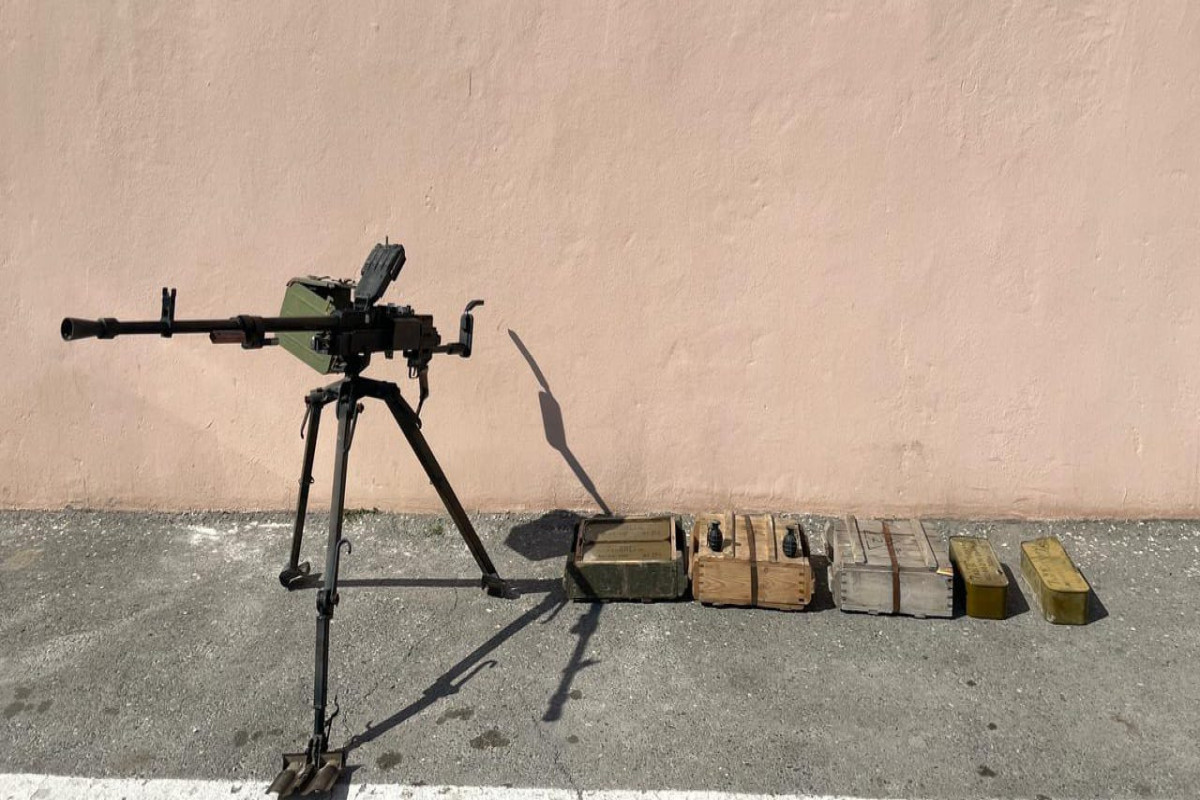 Azerbaijan's police find weaponry in Talish village-PHOTO