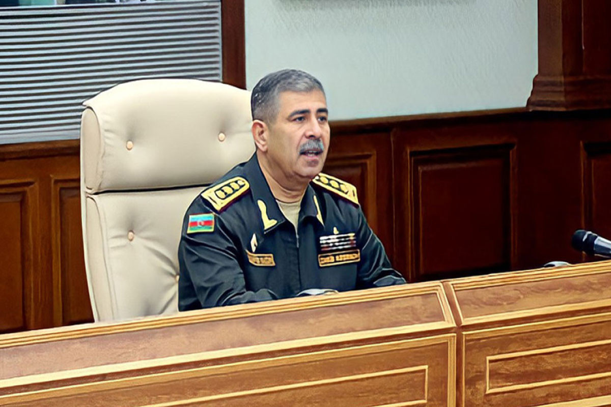 Zakir Hasanov, Defense Minister of Azerbaijan