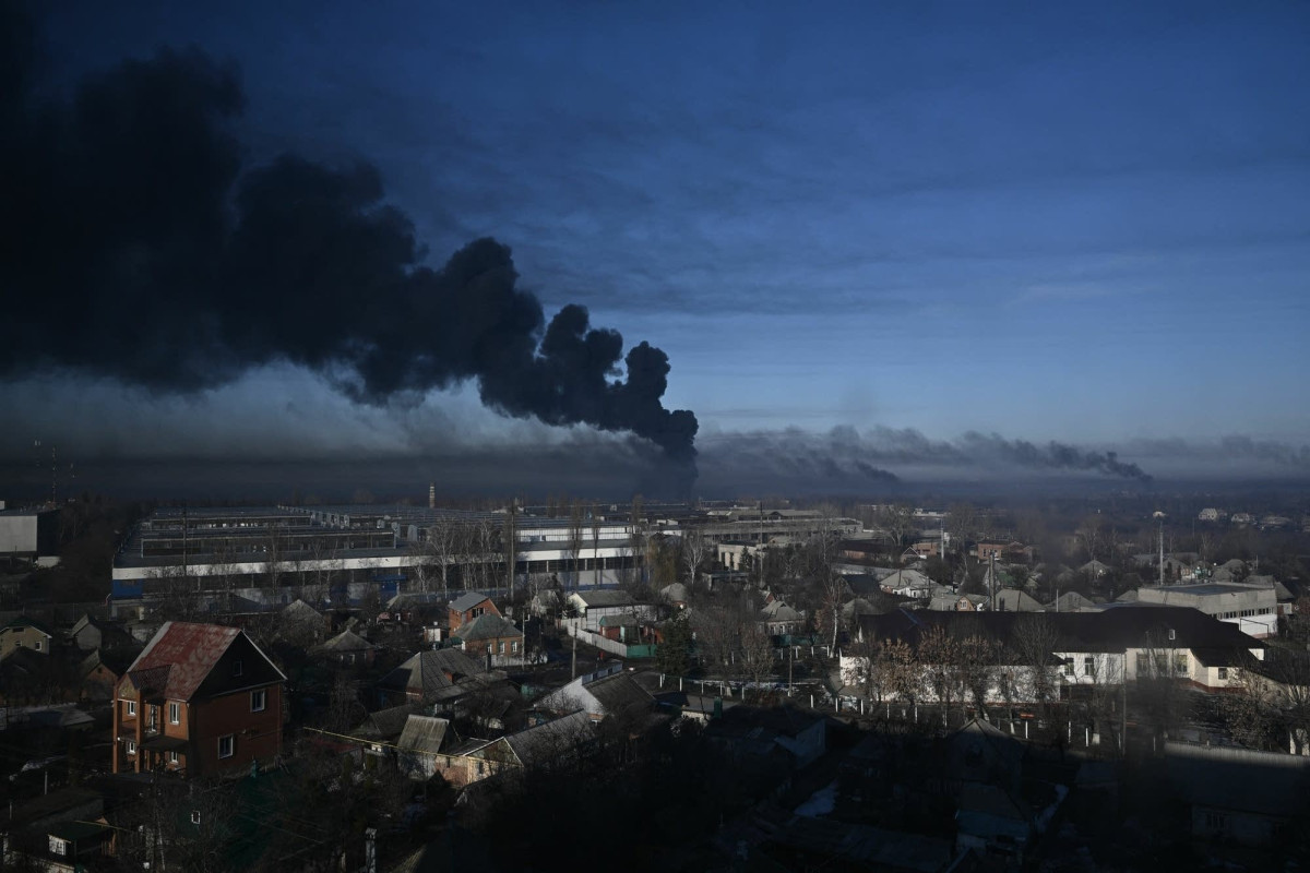 Russian forces struck two oil depots in northern Ukraine, says governor