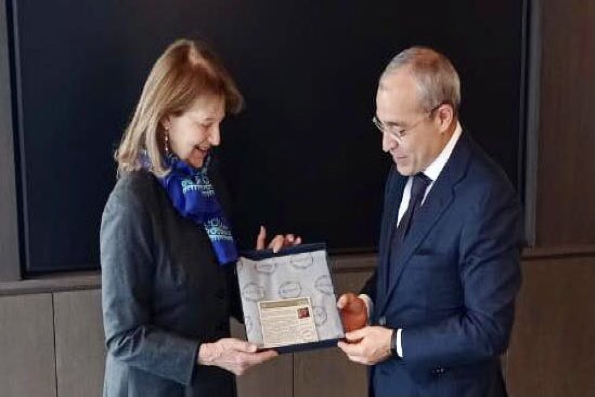 Baroness Emma Nicholson and Mikayil Jabbarov