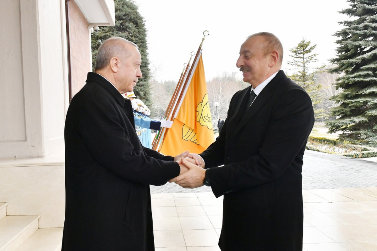 Azerbaijani, Turkish Presidents meet in Ankara