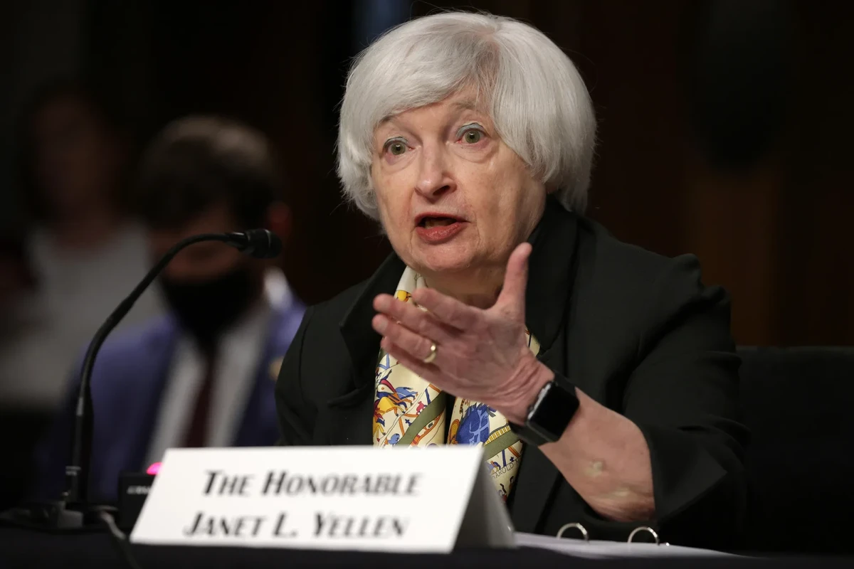 US Treasury Secretary Janet Yellen