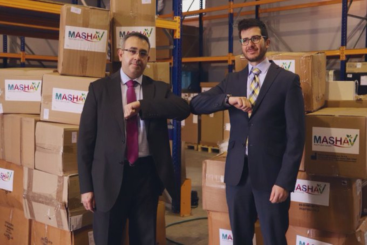 Israel donated over 1 ton of medical equipment to hospitals around Azerbaijan