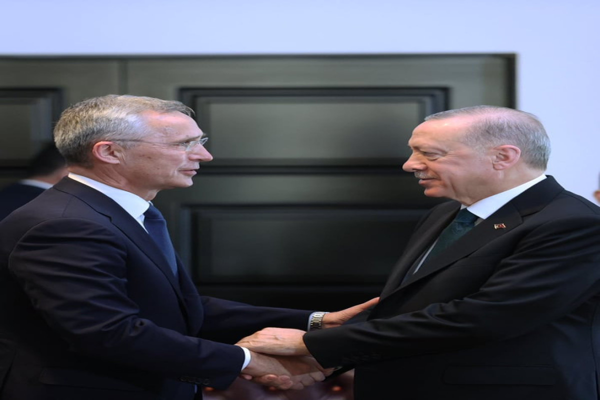 Jens Stoltenberg and Recep Tayyip Erdogan