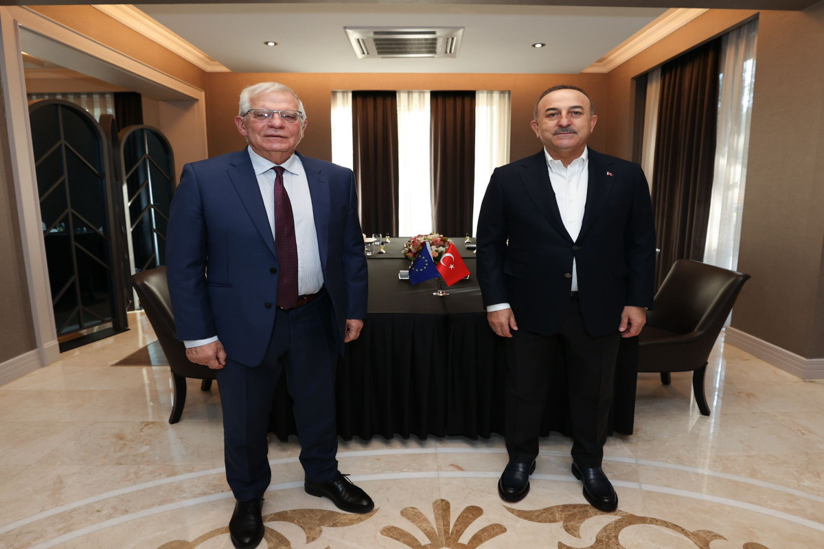 Joseph Borrell and Mevlut Cavusoglu