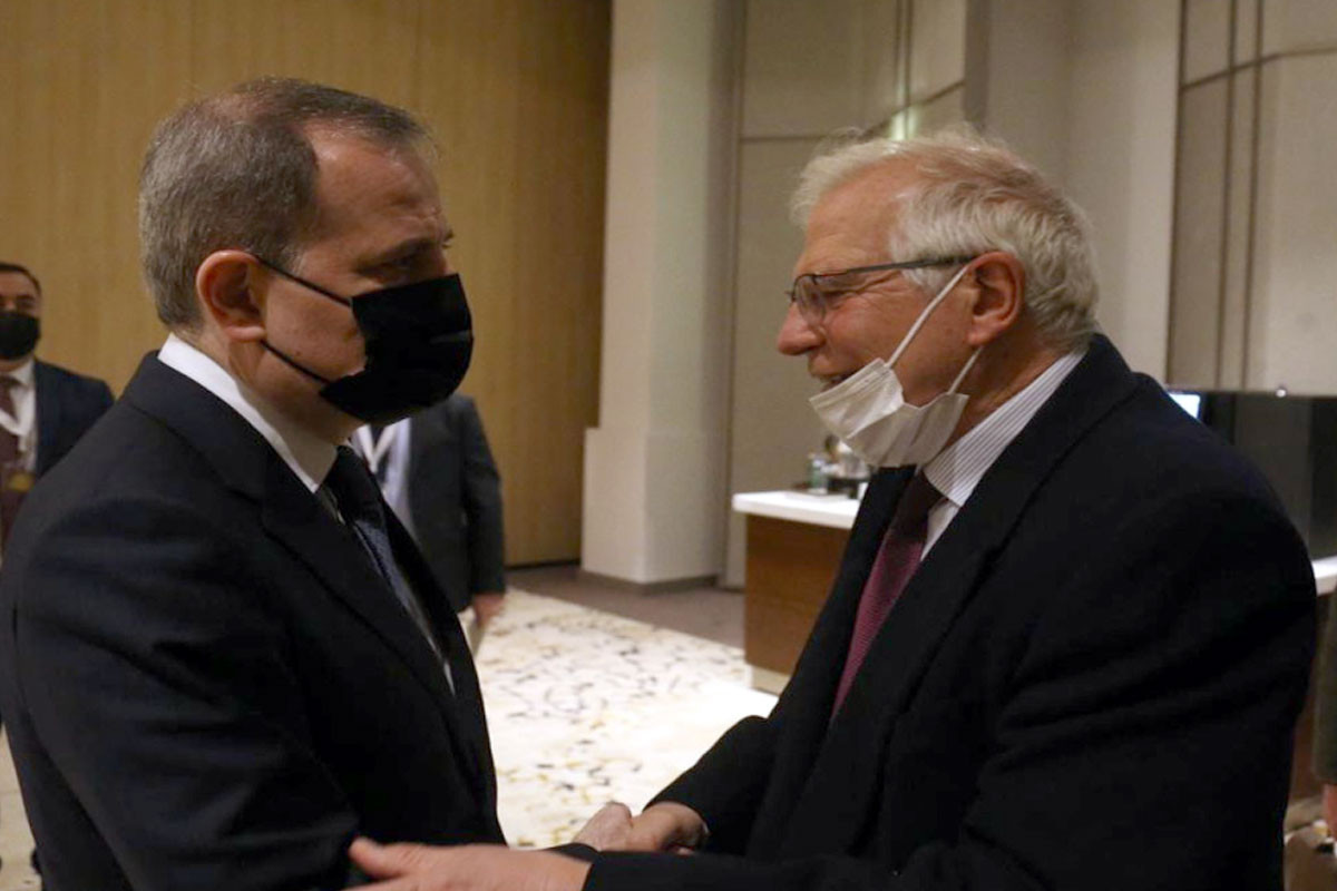 Jeyhun Bayramov and Joseph Borrel