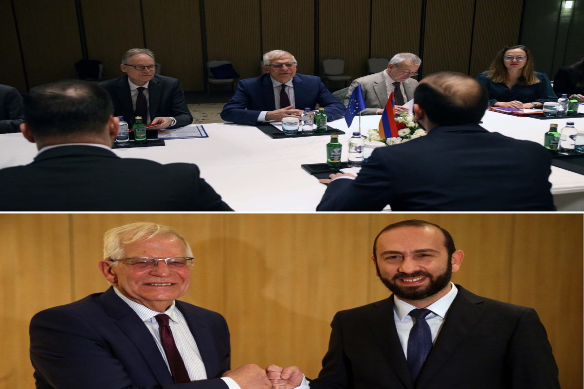 Josep Borrell and Ararat Mirzoyan