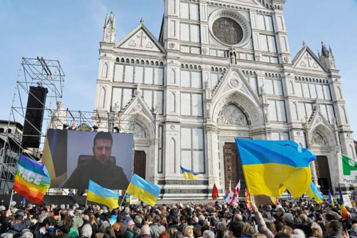 Zelensky addresses Italians