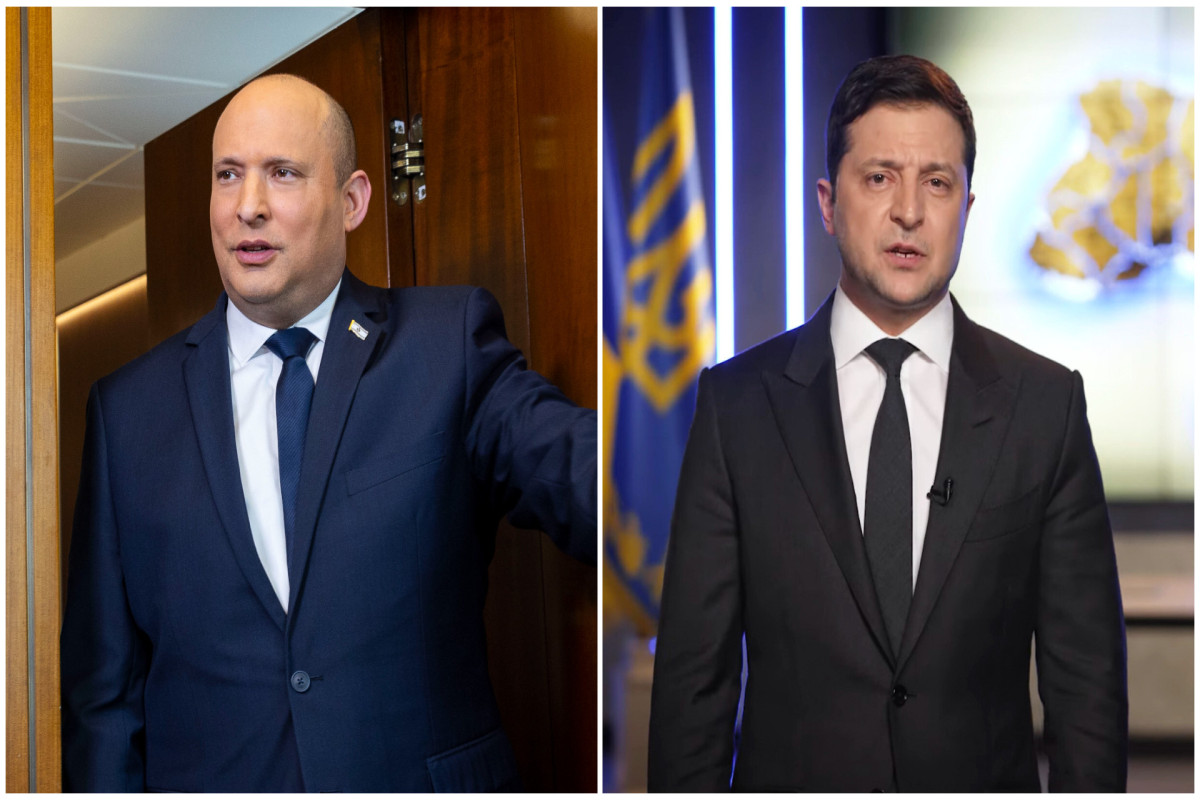 Israeli PM, President of Ukraine