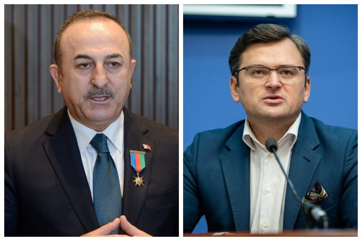 Mevlut Cavusoglu and  Dmytro Kuleba