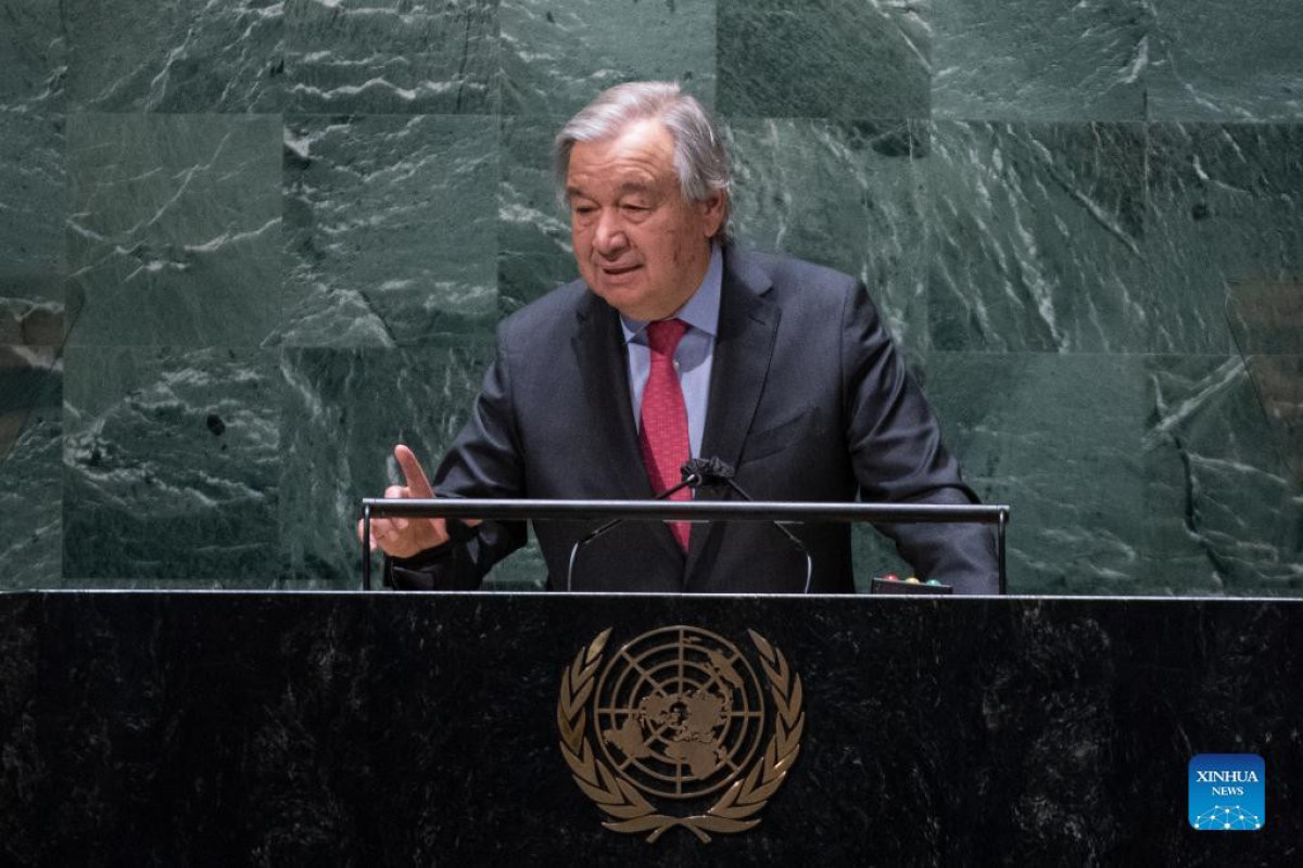 UN Secretary-General Antonio Guterres