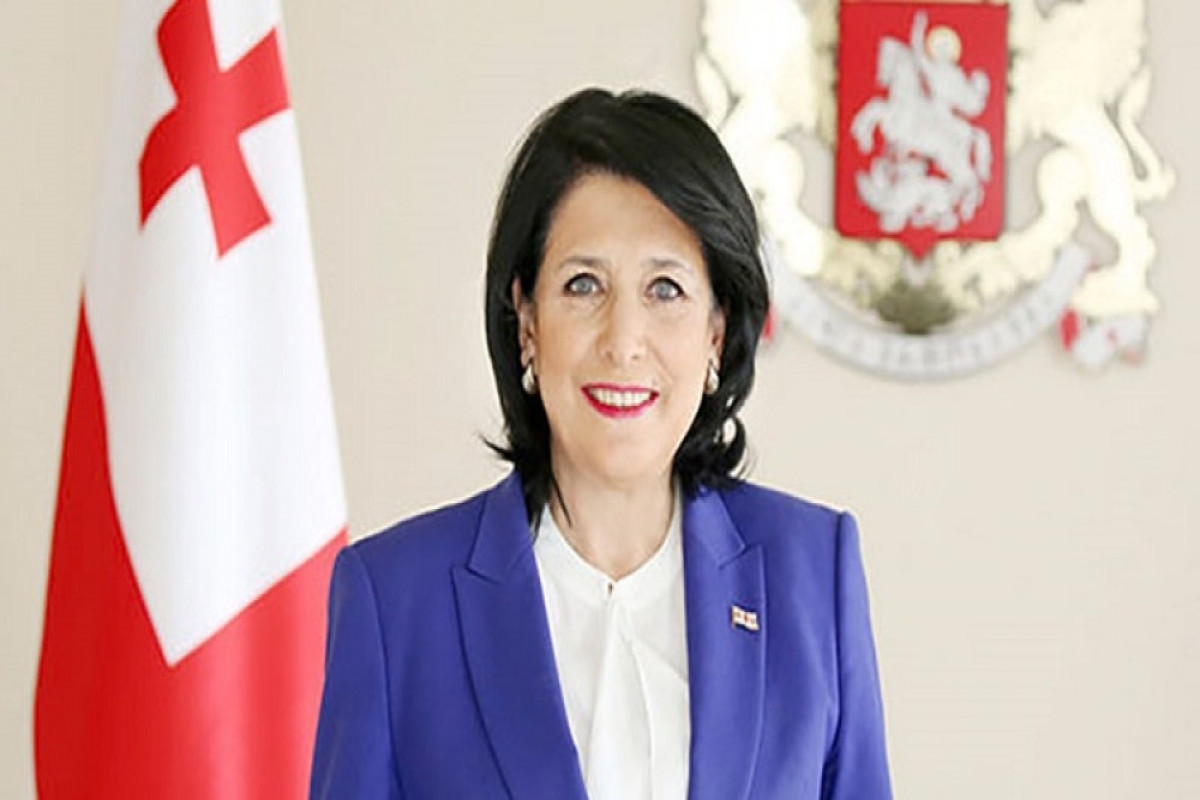 Georgian President Salome Zurabishvili