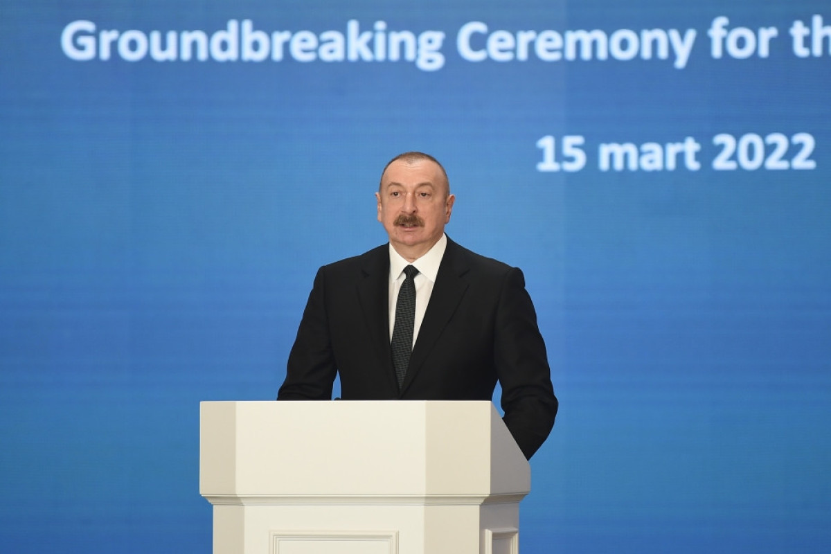 Ilham Aliyev, President of Azerbaijan