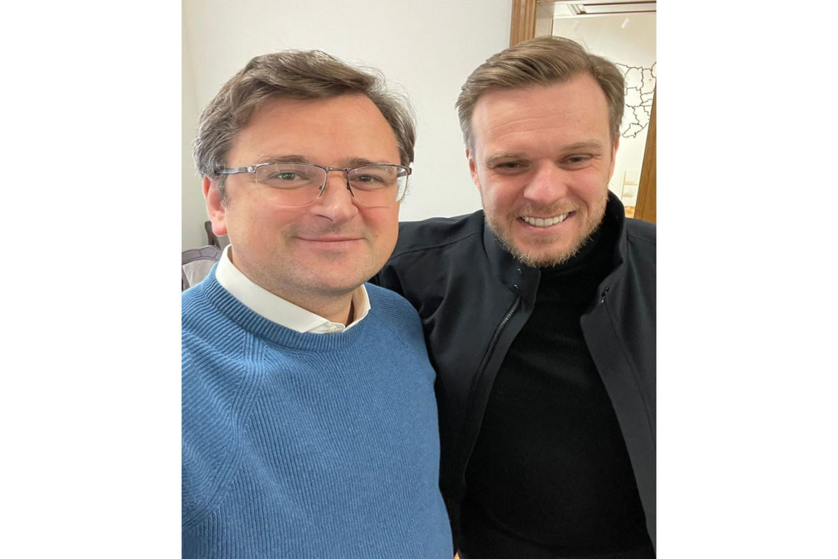 Dmytro Kuleba, Gabrielius Landsbergis