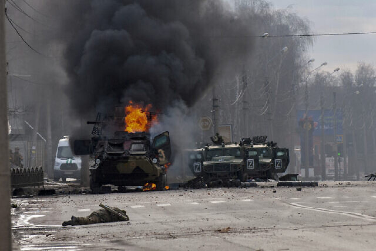 Russian forces are struggling to overcome challenges posed by Ukraine's terrain, says UK MoD