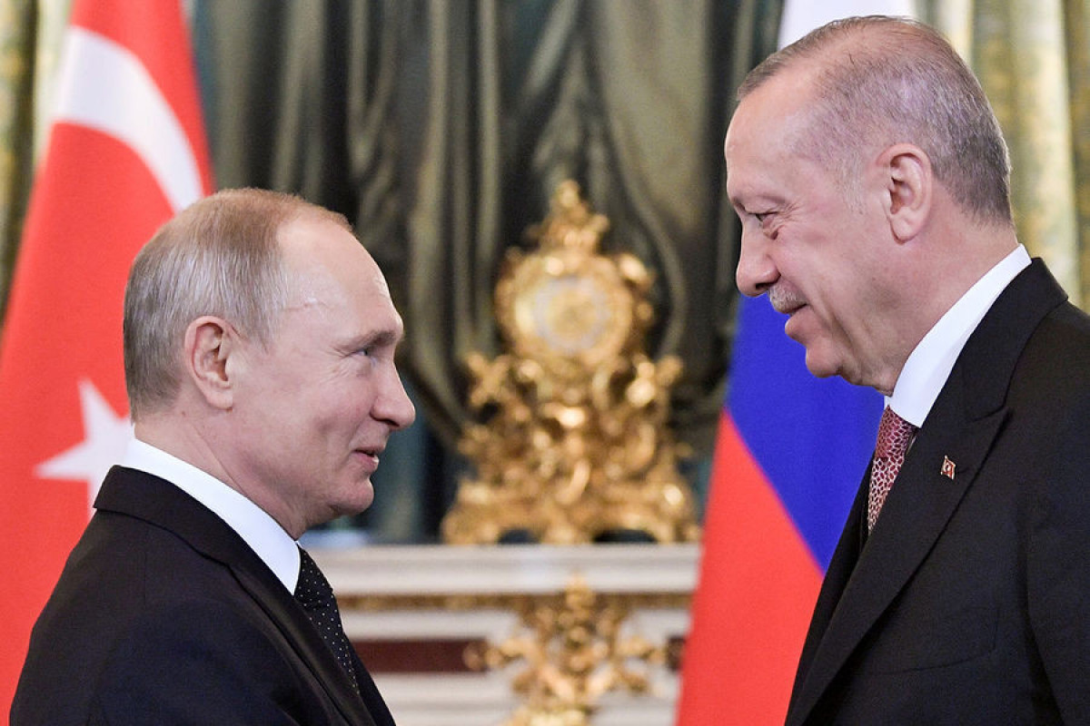 Vladimir Putin and Recep Tayyip Erdogan