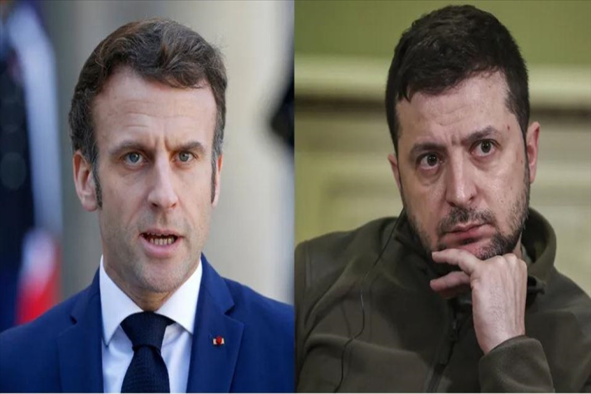 Ukrainian, French leaders discuss importance of peaceful dialogue amid war