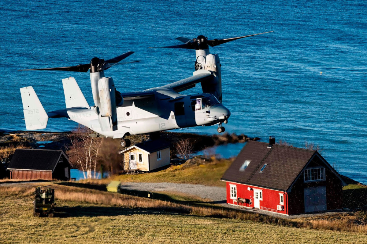 Remains of 4 U.S. marines retrieved from site of Osprey Crash in Norway