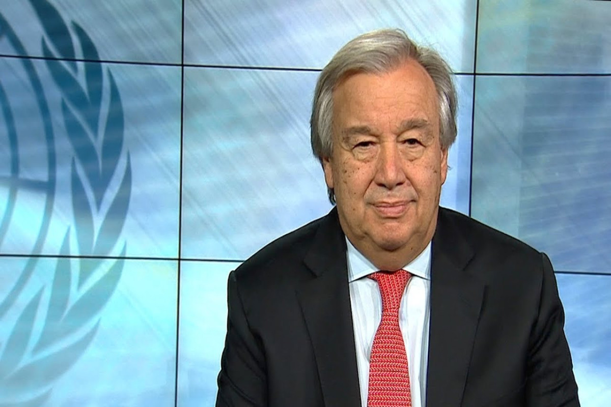 UN Secretary-General Antonio Guterres