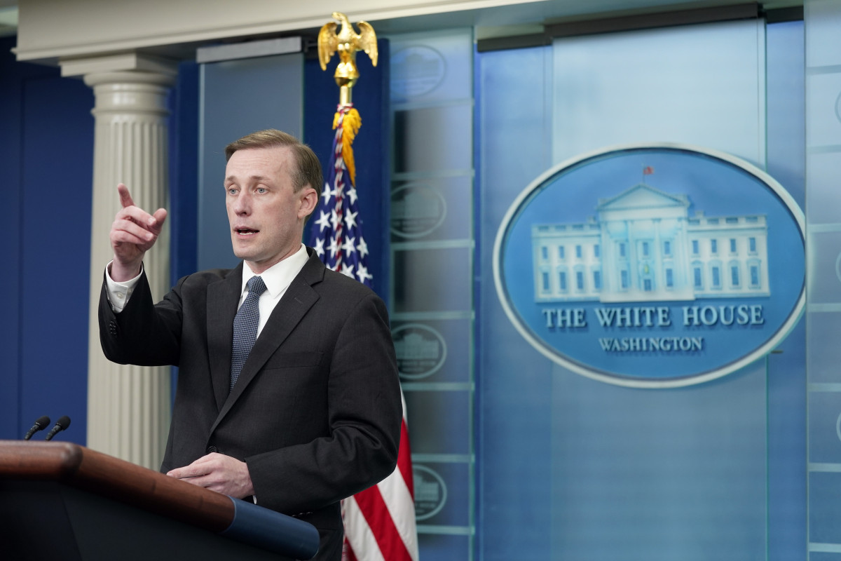 US national security adviser Jake Sullivan