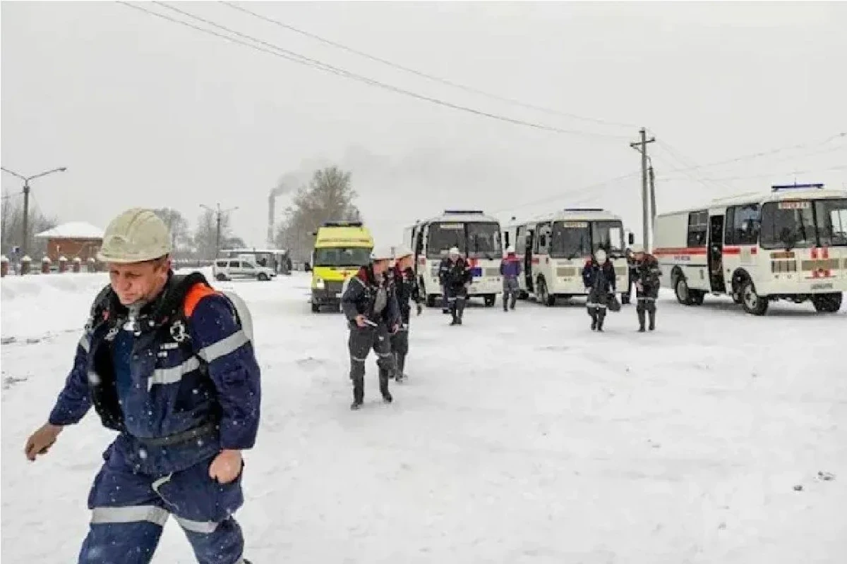 One person trapped after coal mine collapse in Russia