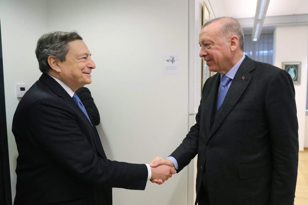 Mario Draghi, Erdogan