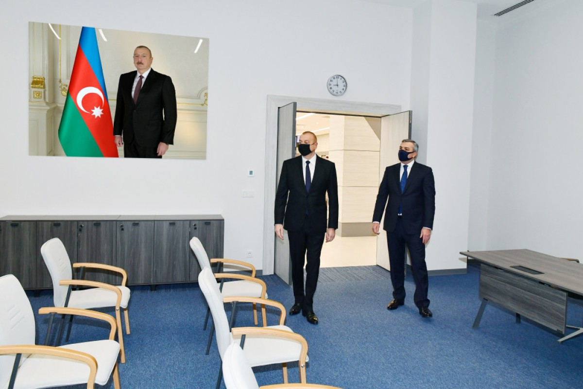 President Ilham Aliyev attended inauguration of Citizens Reception Center of Presidential Administration
