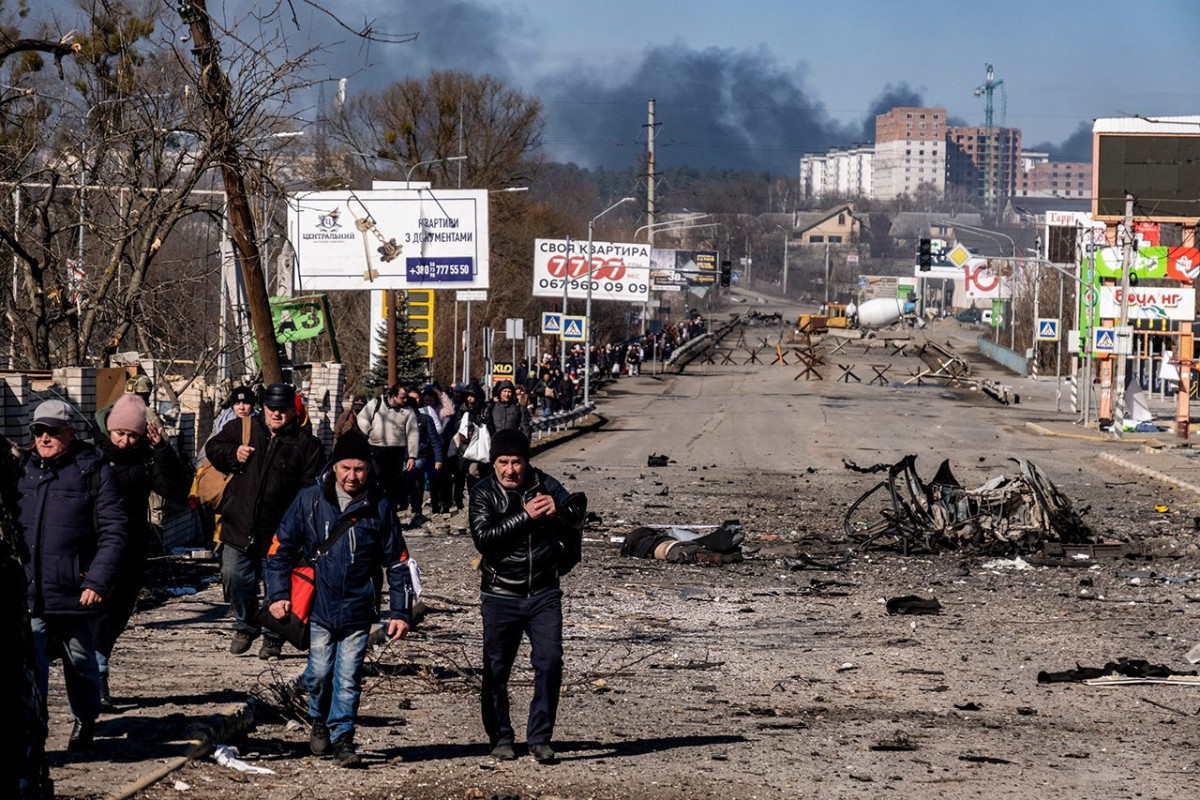 Ukrainian army liberates Irpin city from occupation