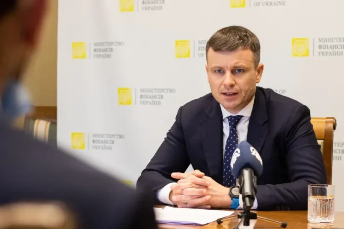 Ukraine’s Finance Minister Serhii Marchenko