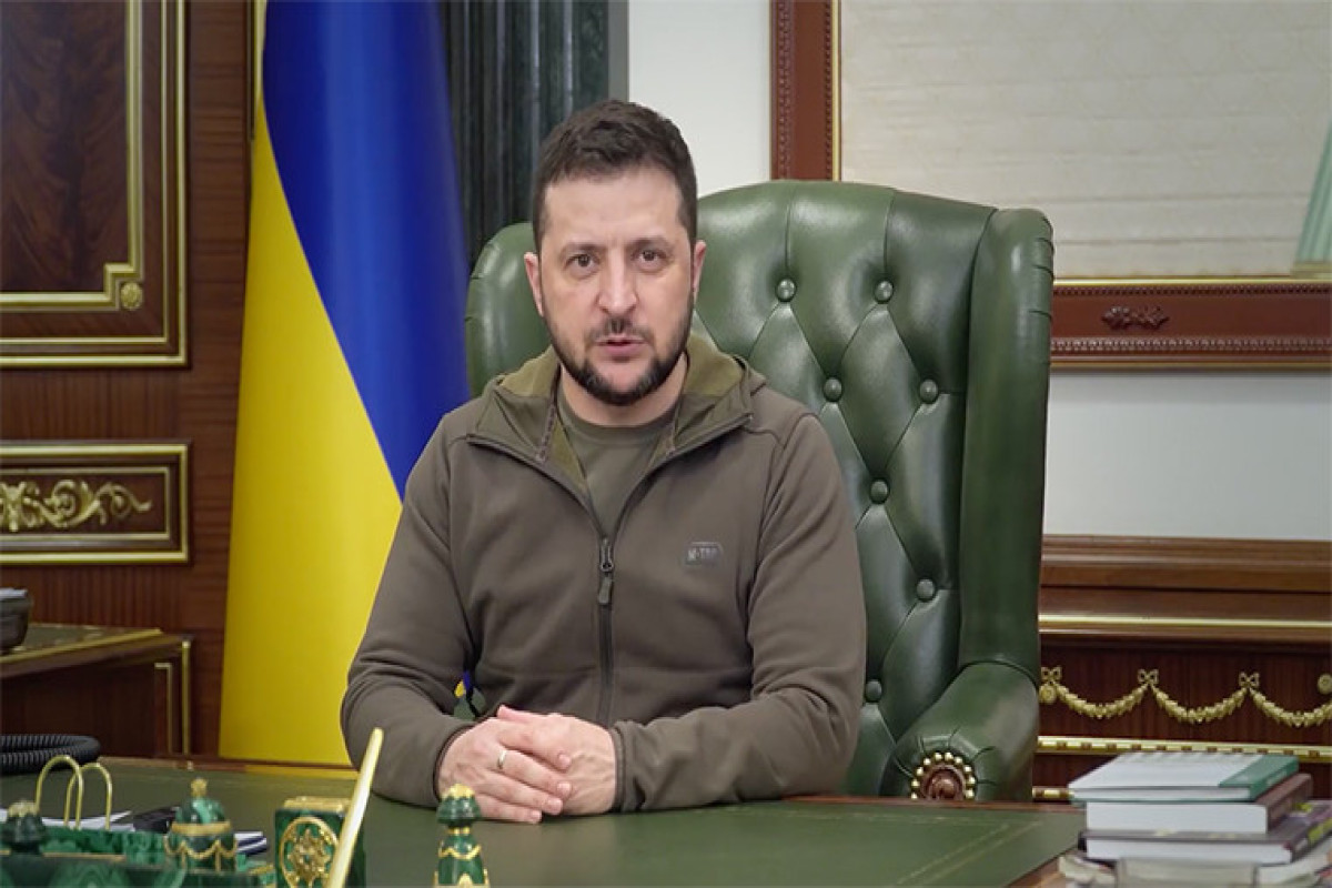 Ukraine President Volodymyr Zelensky