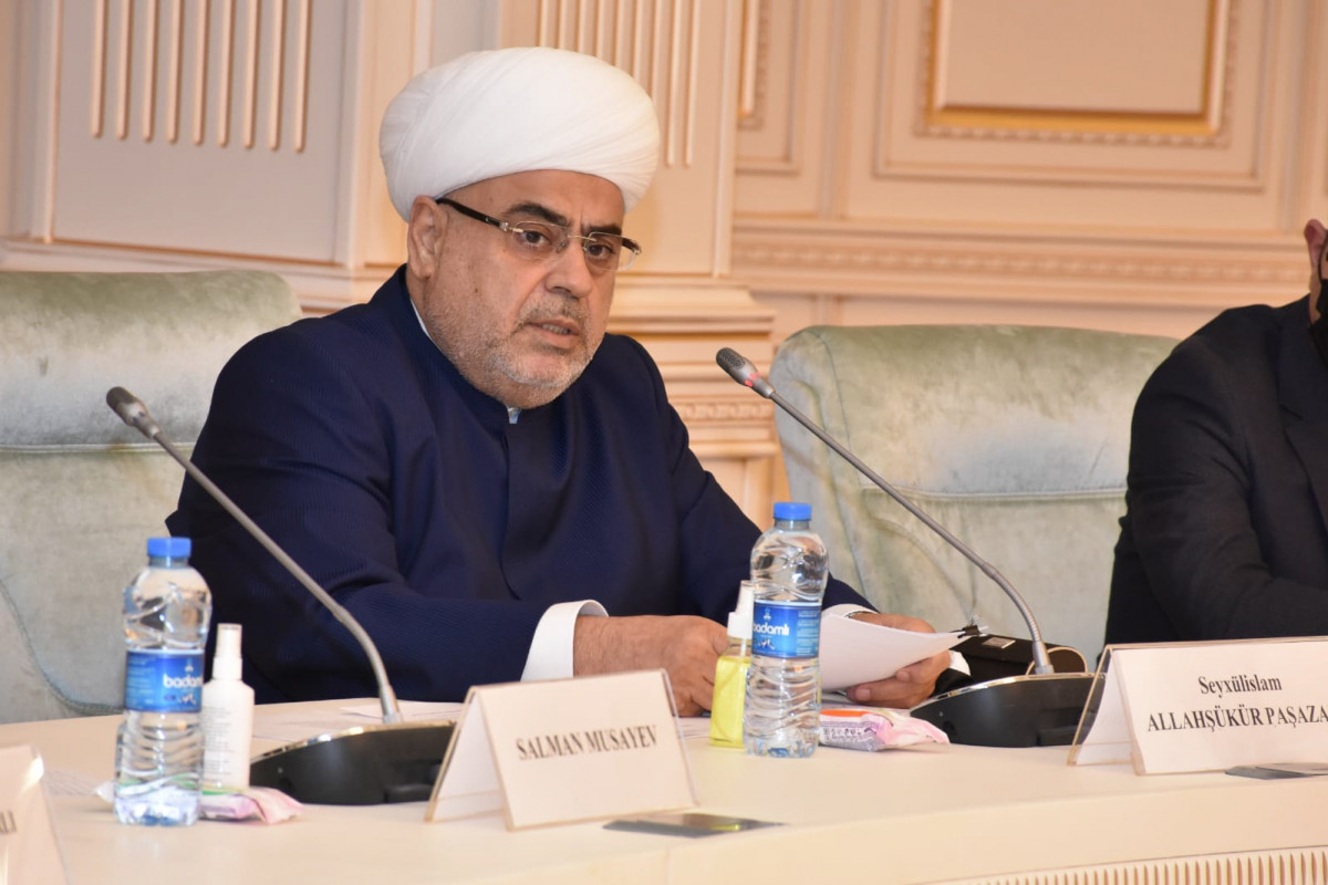 Sheikh-ul-Islam Allahshukur Pashazadeh,  Chairman of the Caucasus Muslims