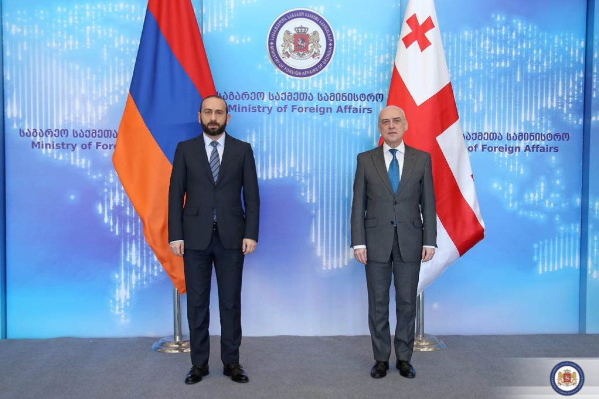 Ararat Mirzoyan and  David Zalkaliani