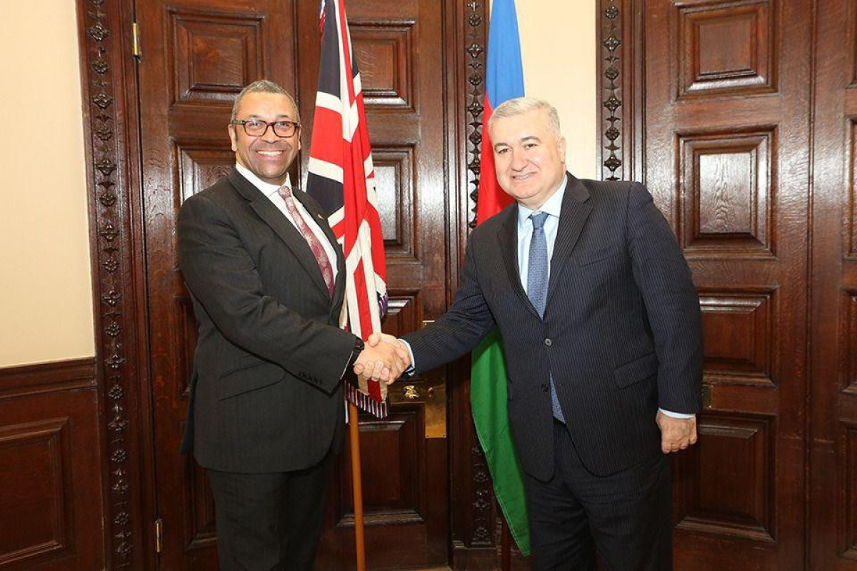 Elin Suleymanov meets with British Minister of State
