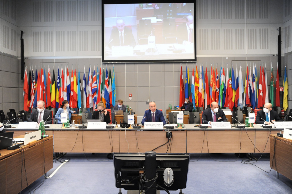 Peace-building in region within framework of Azerbaijan's chairmanship at OSCE FSC discussed-PHOTO 