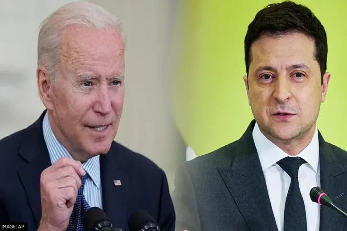 US President Biden and Ukrainian President Zelenskyy