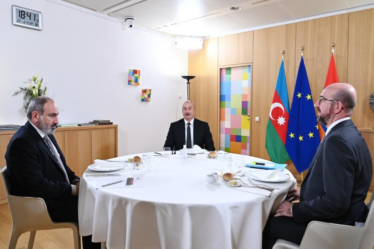 Leaders of EU, Azerbaijan and Armenia