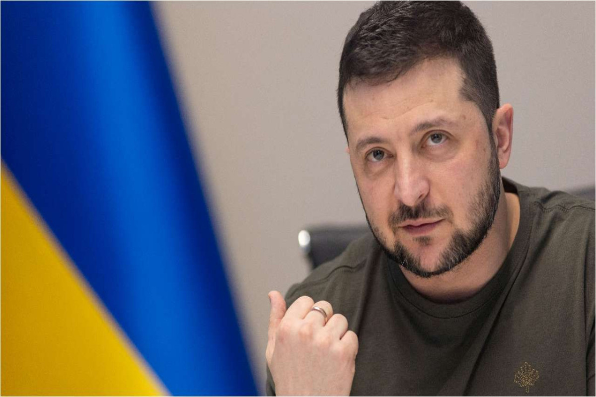 Ukrainian President Vladimir Zelensky