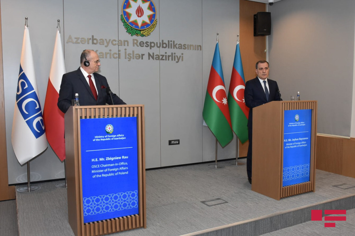 Zbigniew Rau and Jeyhun Bayramov