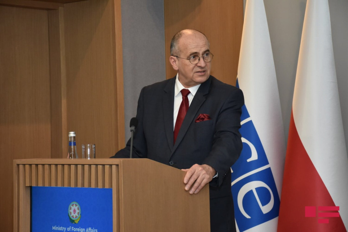 Polish Foreign Minister Rau Zbigniew