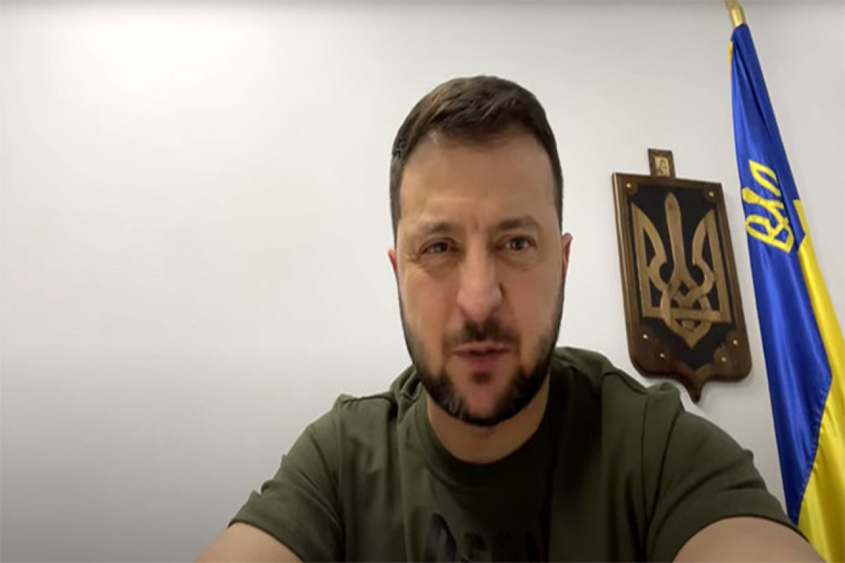 Ukrainian President Volodymyr Zelensky